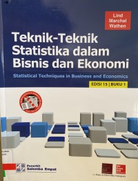 TEKNIK -TEKNIK STATISTIKA DALAM BISNIS DAN EKONOMI BUKU 1