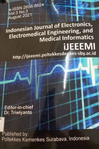 JURNAL RADIOLOGI : INDONESIAN JOURNAL OF ELECTRONICS, ELECTROMEDICAL ENGINEERING, AND MEDICAL INFORMATICS VOLUME 4, NOMOR 1