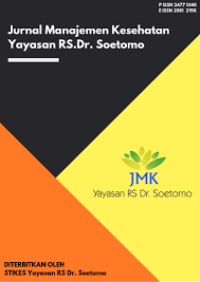 JURNAL ARS : MANAJEMEN KESEHATAN YAYASAN RS Dr. Soetomo vol 8 no 2