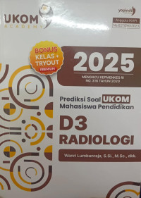 Image of Predisi Soal Ukom Mahasiswa Pendidikan D3 Radiologi