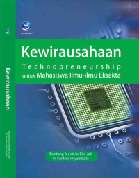 KEWIRAUSAHAAN TECHNOPRENEURSHIP UNTUK MAHASISWA ILMU -ILMU EKSAKTA