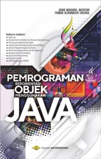 PEMOGRAMAN BERORIENTASI OBJEK MENGGUNAKAN JAVA