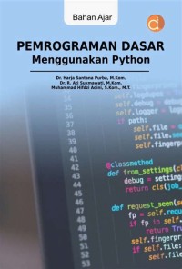 PEMROGRAMAN DASAR MENGGUNAKAN PYTHON