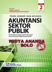 TEORI, KONSEP, DAN APLIKASI AKUNTANSI SEKTOR PUBLIK