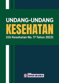 Image of Undang - undang  Kesehatan (UU RI No. 17 Tahun 2023